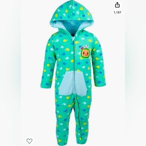 CoComelon JJ  Fleece Zip Up Coverall